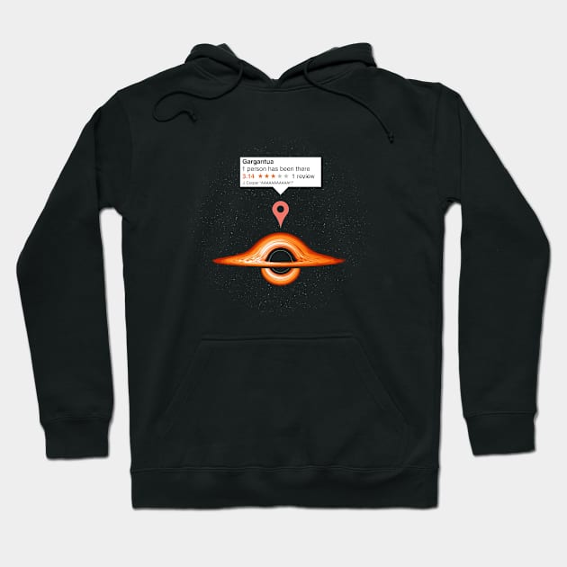 Black hole review Hoodie by Bomdesignz